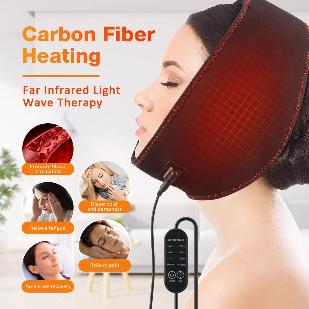 🎄🎁RESUME™ – Masażer do twarzy z włókna węglowego na podczerwień daleką